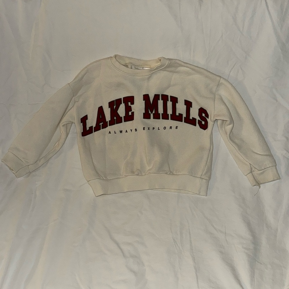 Zara crew sweatshirt